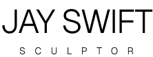 Black-colored logo for Jay Swift website